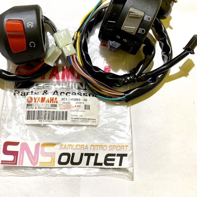 ☻ SAKLAR KIRI KANAN YAMAHA VIXION OLD / SAKLAR KIRI KANAN YAMAHA VIXION LAMA / SAKLAR VIXION OLD 1 S
