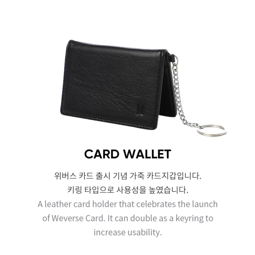 BTS CARD WALLET /DOMPET KARTU BTS KOREA / CARD WALLED BTS UNOFFICIAL BY MA