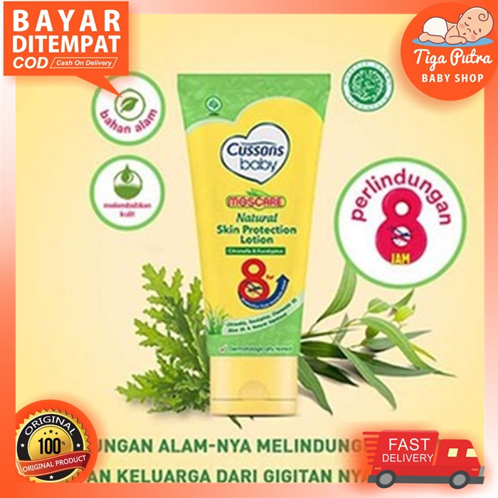 CUSSONS Baby Moscare Skin Lotion Anti Nyamuk Citronella &amp; Eucalyptus