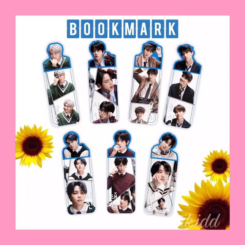 

PEMBATAS BUKU BTS / BOOKMARK BTS