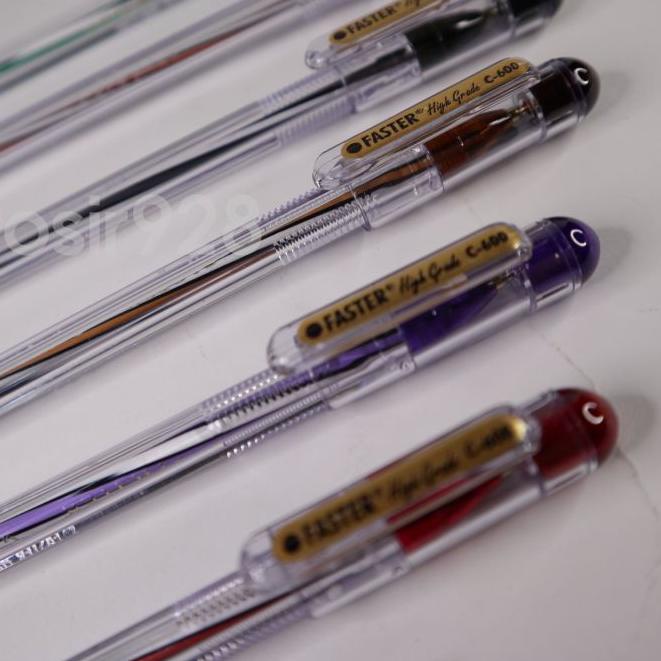 

SEGERA BELI ♕ (Per 12) Pulpen / Bolpen / Bolpoin / Balpoint Faster C600~