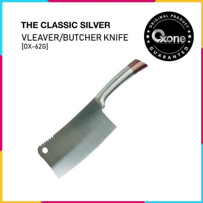 Pisau Golok OXONE OX-62G Classic CLEAVER/BUTCHER Knife 7&quot; - Stainless