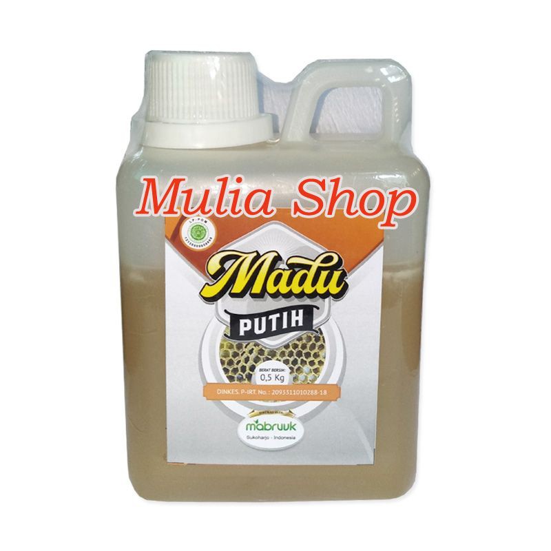 

Madu Putih 0.5 kg Mabruuk