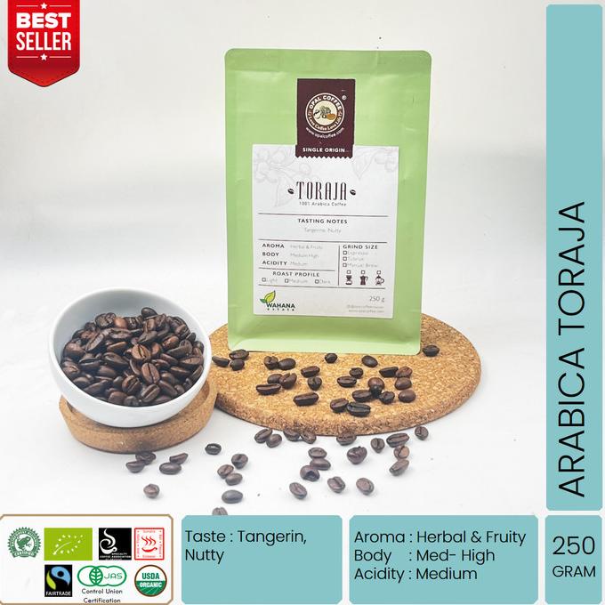 

Opal Coffee - Toraja Arabica Roasted Beans 250g