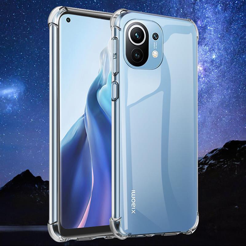 Soft Case Silikon Xiaomi Mi 11 Xiaomi 11 Lite Xiaomi 11 ultra Bening Transparant Airbag Anti Crack Tebal