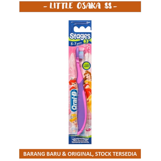 Sikat Gigi Anak Karakter Oral-B Stage 3 5-7 tahun