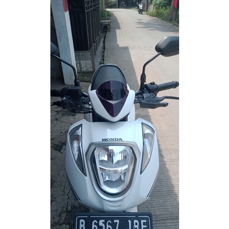 Visor Honda Genio Model Asli Kualitas Terbaik Dan Free Double Tape 3m Sudah Pnp Punya