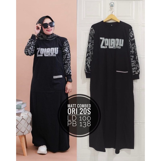 gamis combad TERBEST SELLER MODEL ZOLAKU