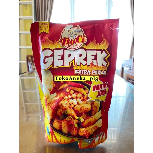 Boci / Baso Aci Geprek Extra Pedas Mantap Jiwa / Frozen Food Palembang
