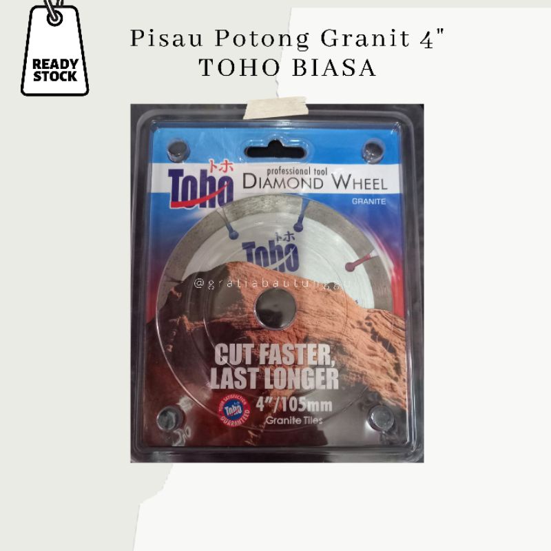 Pisau Potong Granit 4" TOHO BIASA