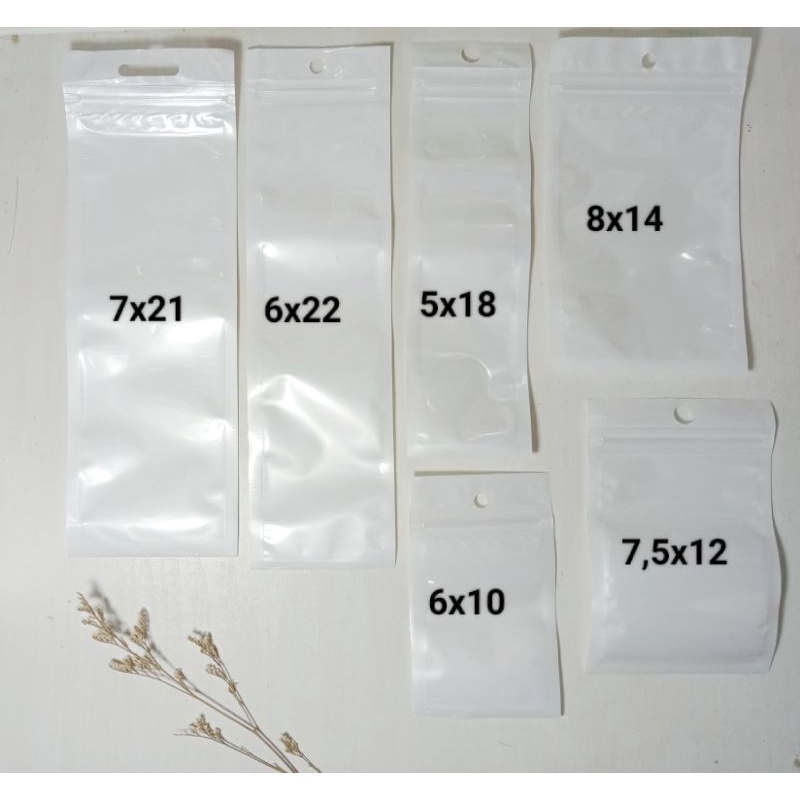 ziplock plastic kemasan aksesoris