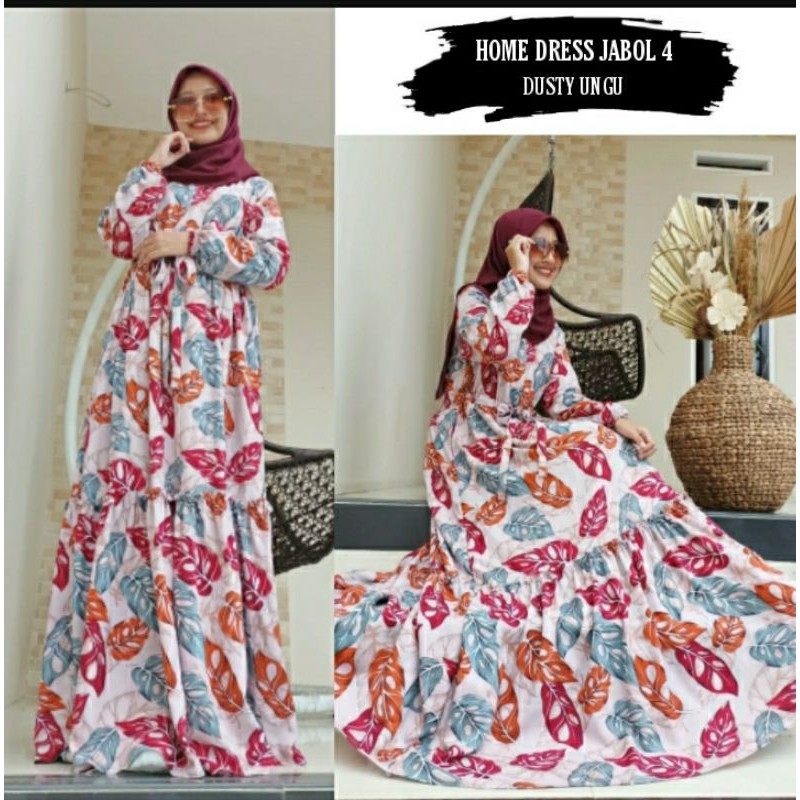 gamis rayon janda bolong motif 4