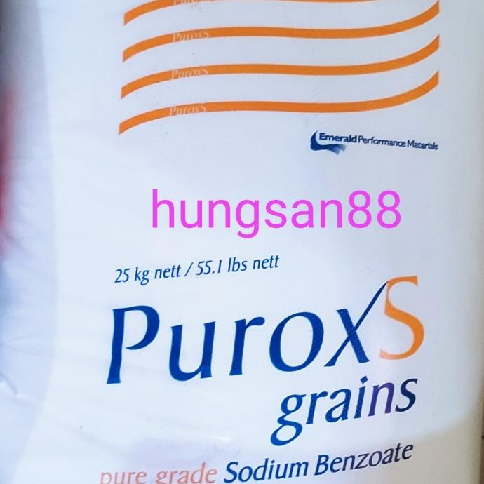 

Purox S Grains / Sodium Benzoate Holland 25kg pengawet MAKANAN food gr