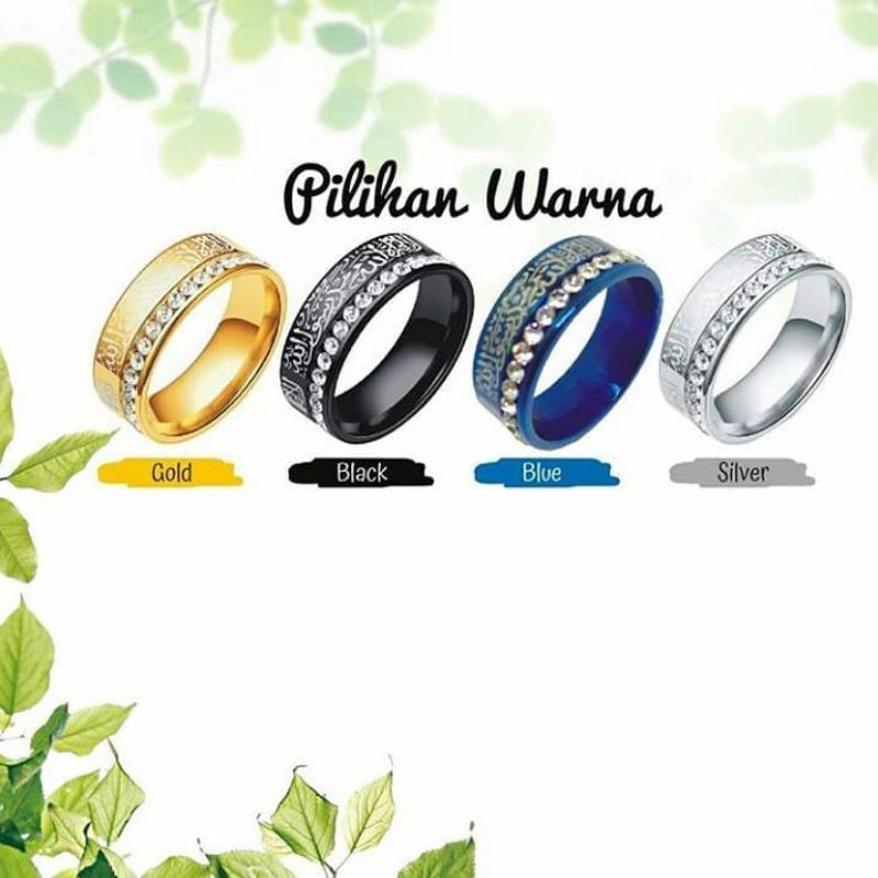 cincin tauhid / cincin syahadat