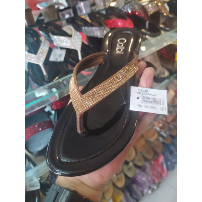 Sandal cewek calbi tqe 03 dan kae.2451/ Sandal wanita koleksi terbaru original calbi.-1