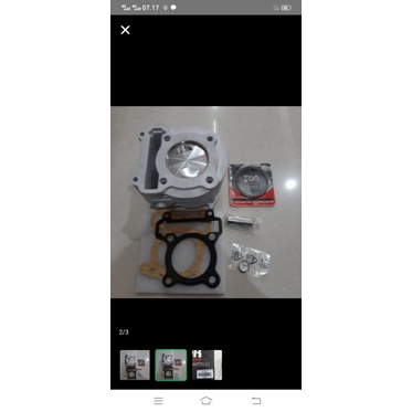 Cylinder block TDR ceramic MIO 58,5mmpitsbike