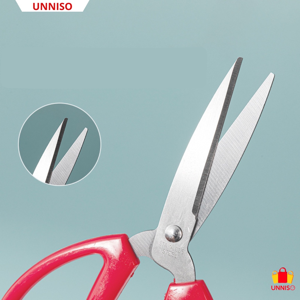 UNNISO - Gunting Stainless Steel MultiFungsi