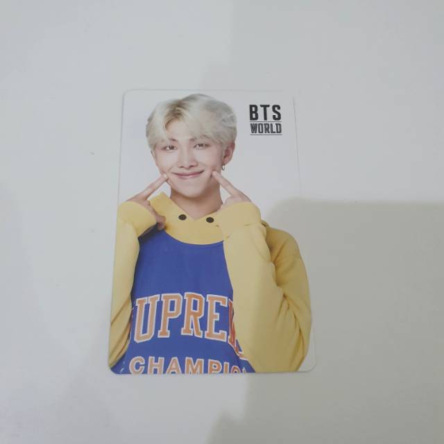 BTS WORLD official photocard RM