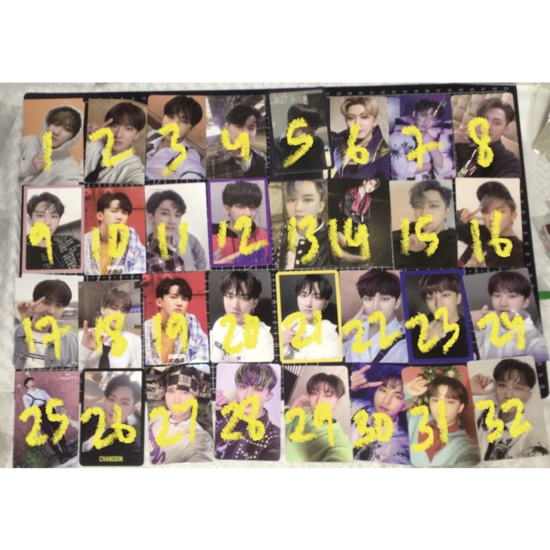 [CHANGBIN] STRAY KIDS PHOTOCARD PC SKZ CHANFBIN AYEN IN I.N IEN IN LIFE GO NOEASY FRAME BENE FANKIT 