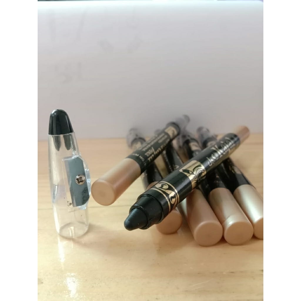 Celak Kajal pensil saudi/eyeliner pensil saudi WATERPROOF | KAJAL PENCIL TUTUP SERUTAN IMPORT SAUDI ORIGINAL