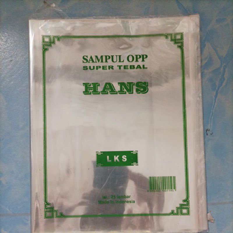 

SAMPUL PLASTIK UKURAN BUKU LKS