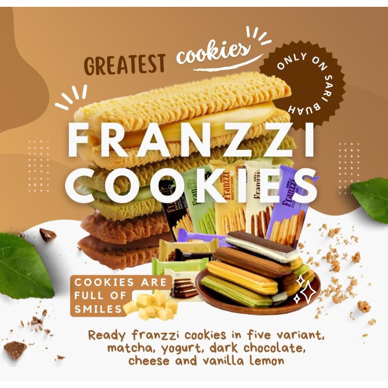 

Franzzi cookies/Cokies cokelat/matcha cokies/camilan cokelat