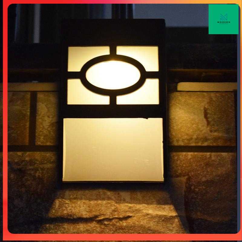 TD - CGH OOBEST Lampu Hias Dinding LED Solar Wall Lamps Outdoor Waterproof OO10