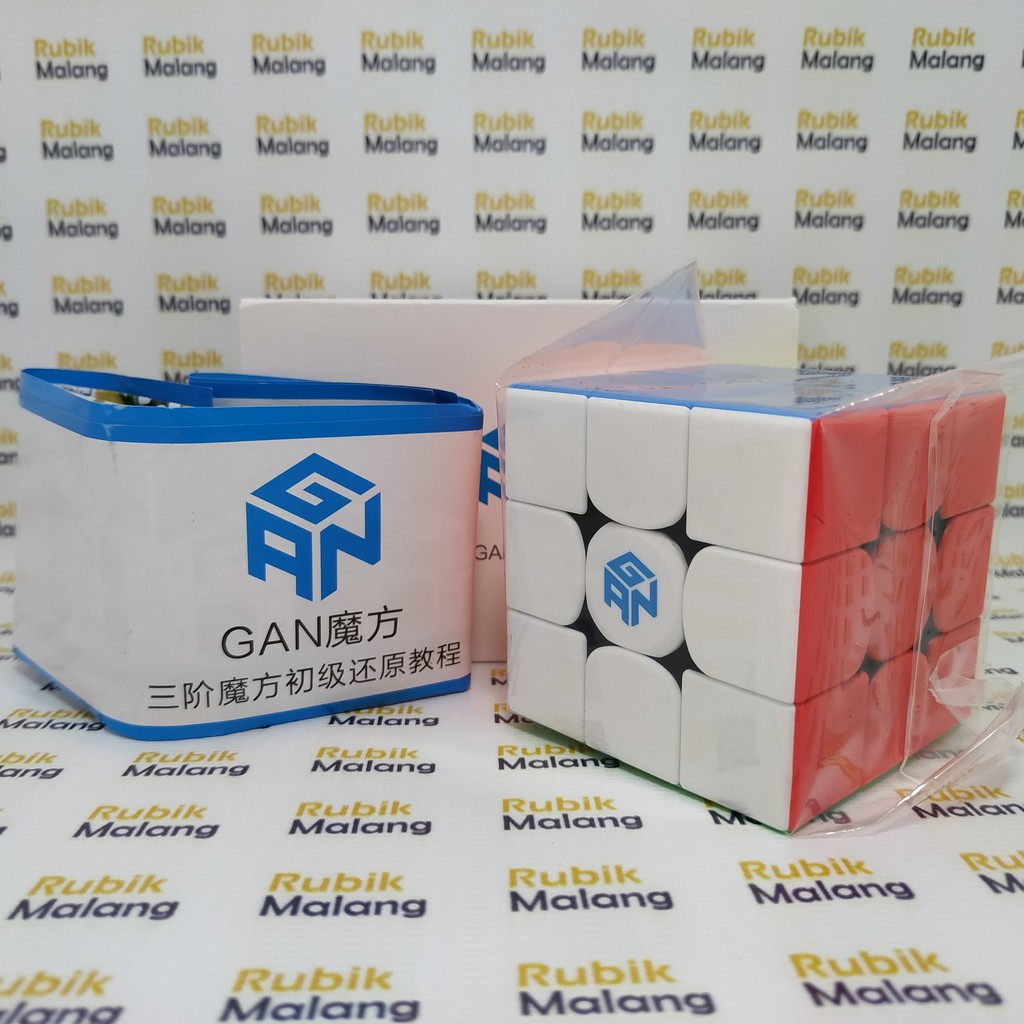RUBIK MURAH 3x3 GAN356 R STICKERLESS RUBIK ORIGINAL SPEED CUBE