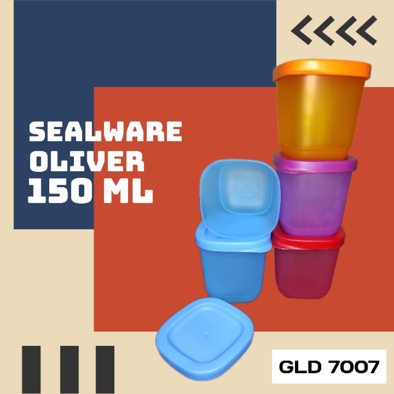 TEMPAT SAMBAL/SEALWARE KECIL/SEALWARE MINI/ SEALWARE 150 ML GREENLINE 7007