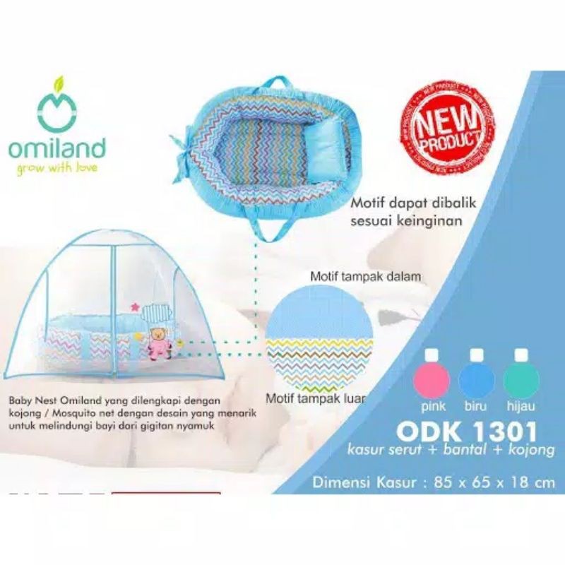 OMILAND kasur bayi set kelambu bedcover murah kasur bayi omiland kasur bayi lipat bumper sofa bayi