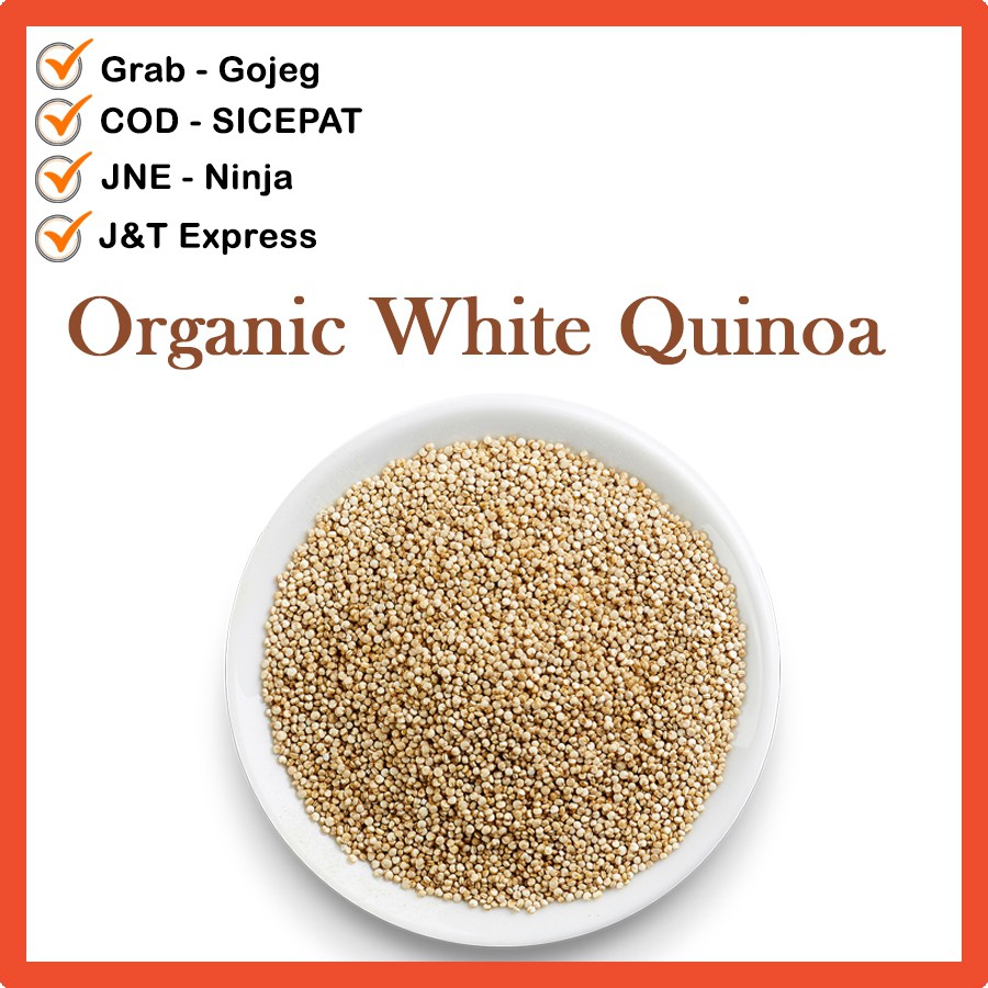 

Organic White Quinoa Putih Organik - 500 gram