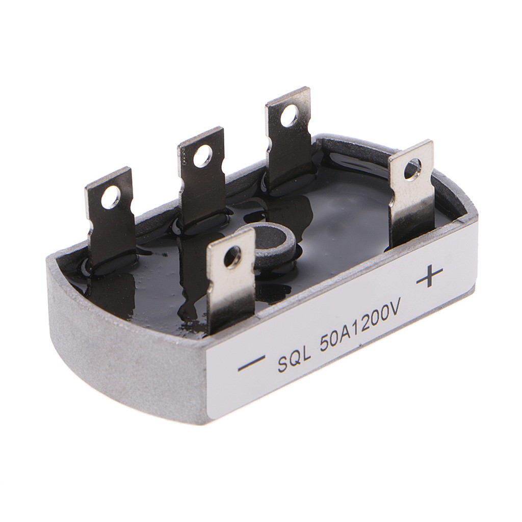 Modul Rectifier Diode 50A 1200v Aluminium Metal 3 Phase Diode Bridge Rectifier 50Amp sql50a