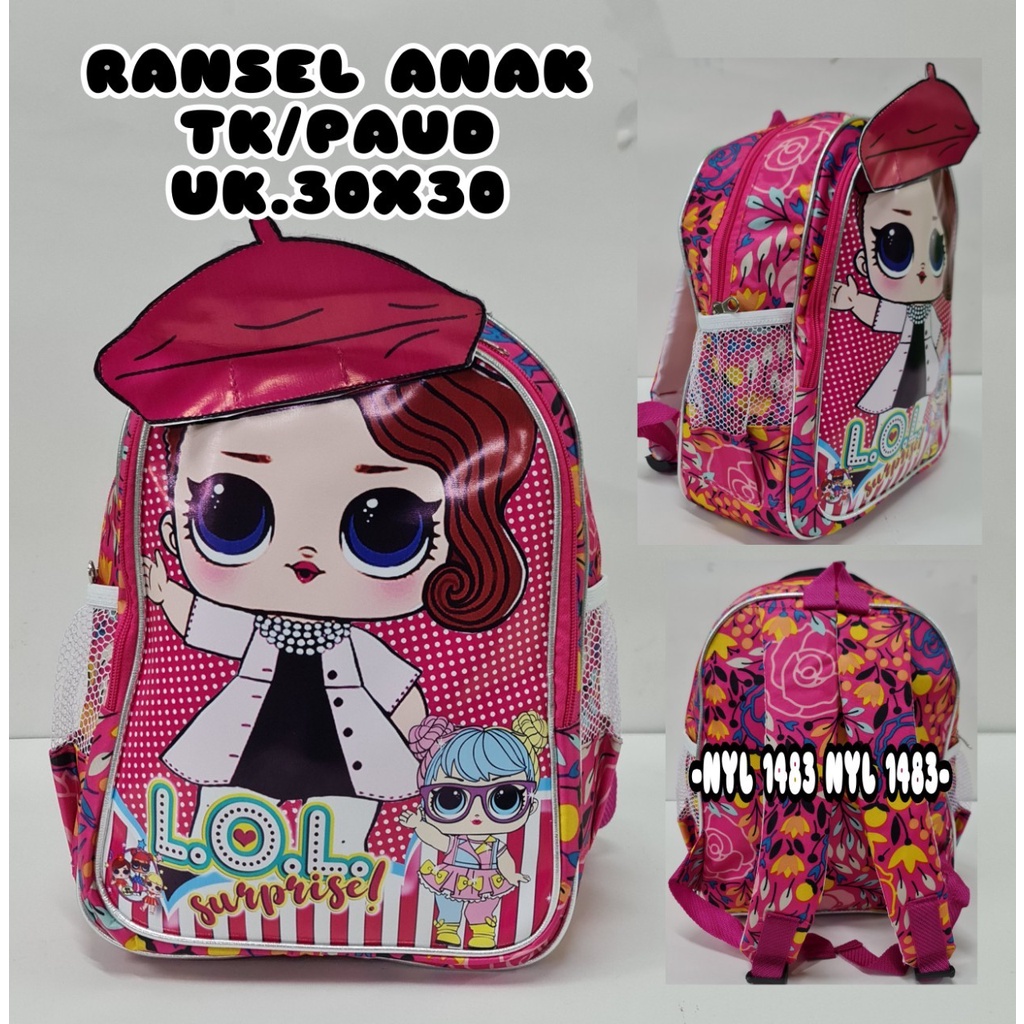 Tas Anak Perempuan ,Tas sekolah anak Tas anak Karakter lol Little Pony Frozen , Hellokitty