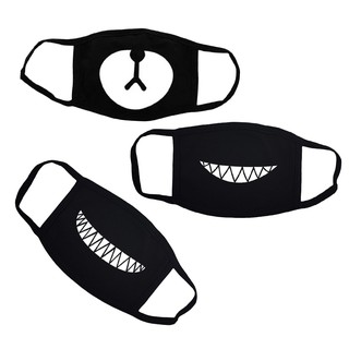 Masker Mulut Bahan Katun Anti Debu Motif Kartun Beruang Masker Mulut Bahan Katun Anti Debu Motif Kartun Beruang
