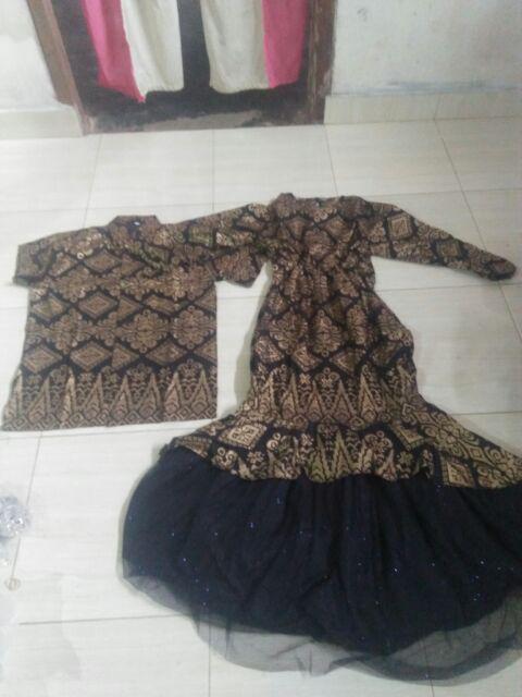 Couple Pinilih Mermaid Tille Brokat Couple Batik