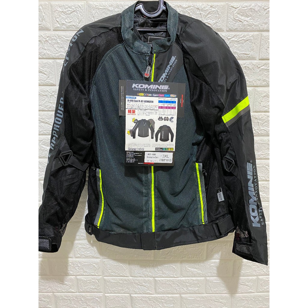 JAKET MOTOR KOMINE JK-098 COOL MESH BISMARK TOURING JACKET KOMINE JK098 motor