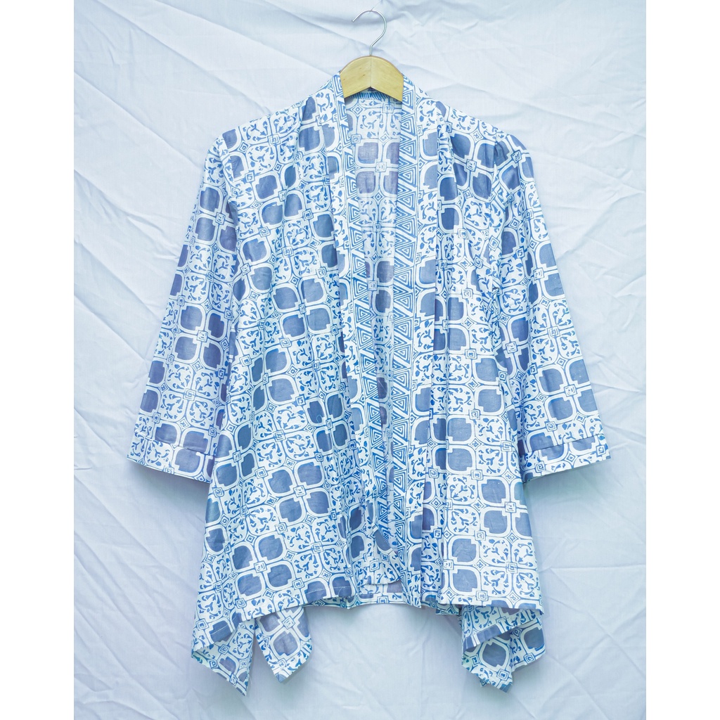 Cardigan Batik Blazer Motif Jlamprang
