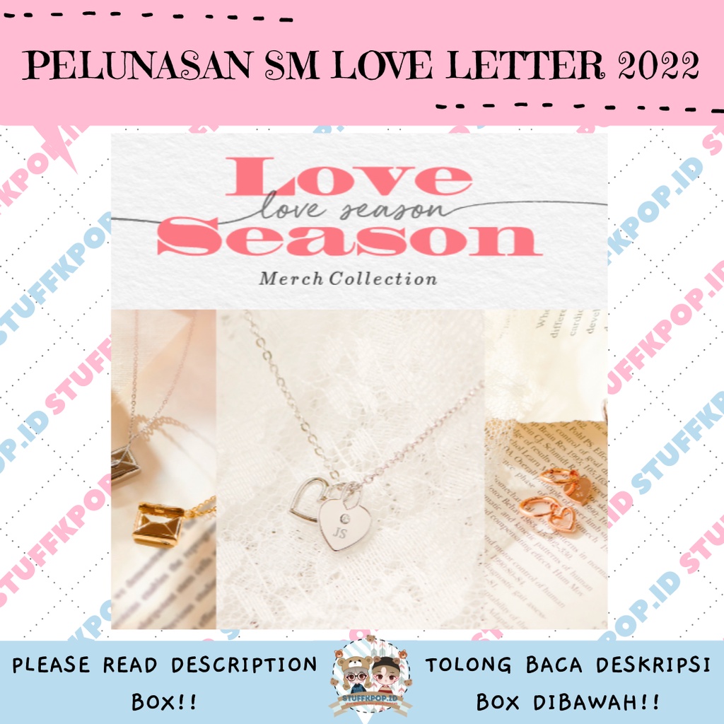 [PELUNASAN,READ DESC.BOX] SM ARTIST LOVE LETTER 2022