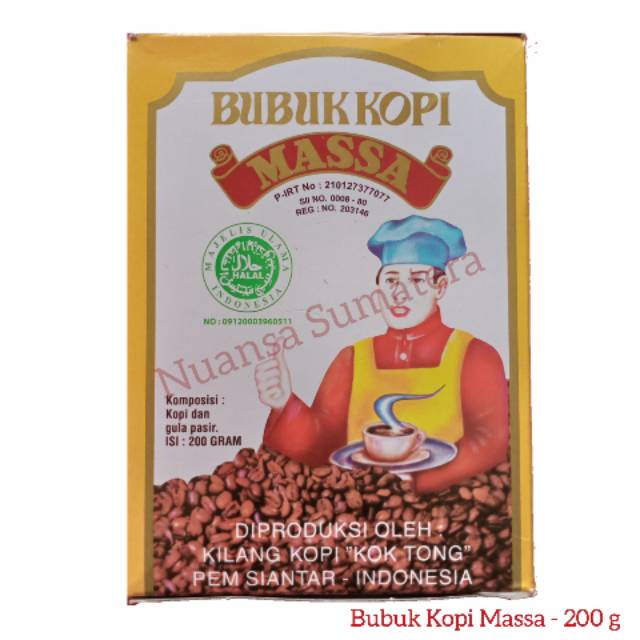 

Kopi Bubuk Massa KOK TONG - 200 g