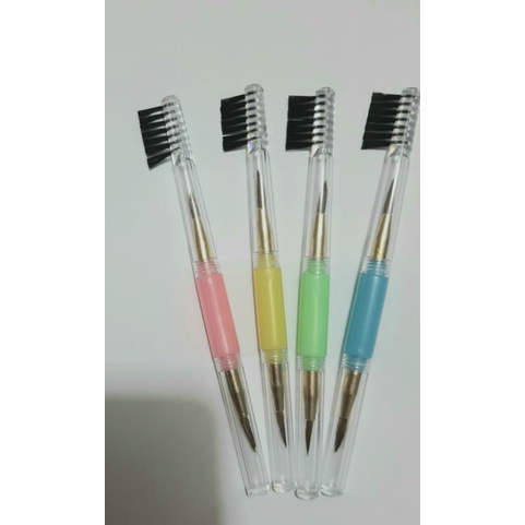 koas 3 fungsi - kuas bibir dan alis