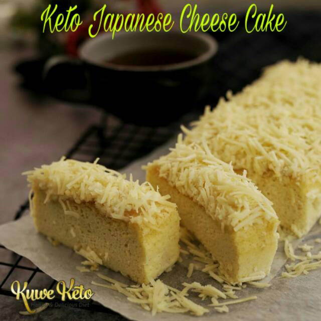

Keto Japanese Cheese Cake Tepung Keto