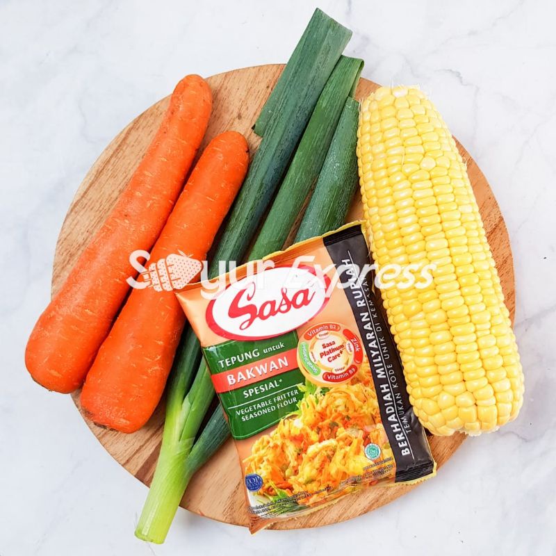 KIRIM INSTAN Paket Bakwan Jagung Bonus 1 Sasa Bakwan 650gr