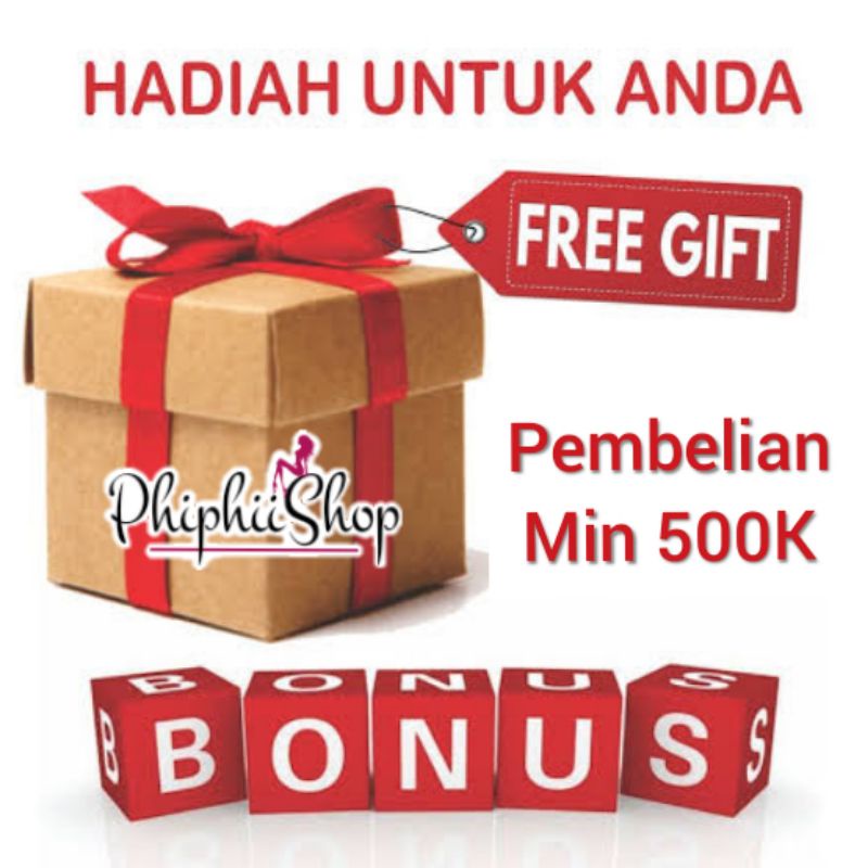 Hadiah Gratis Setiap Pembelian Min 500K