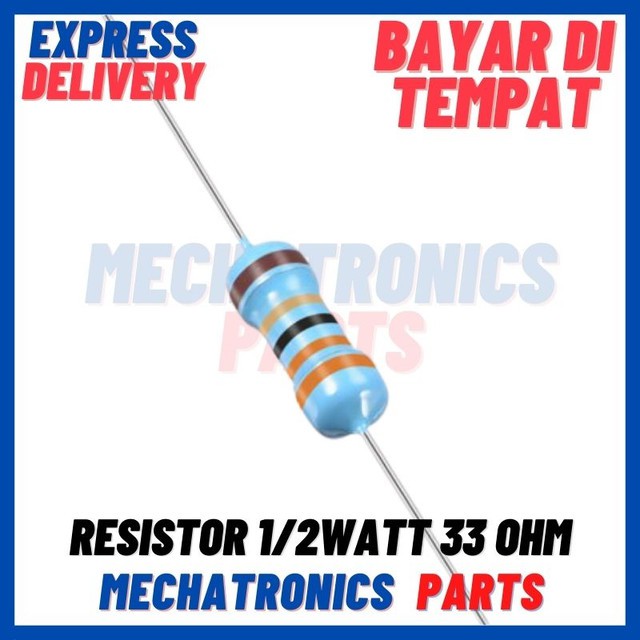 [PAS-9467] RESISTOR 1/2WATT 33OHM