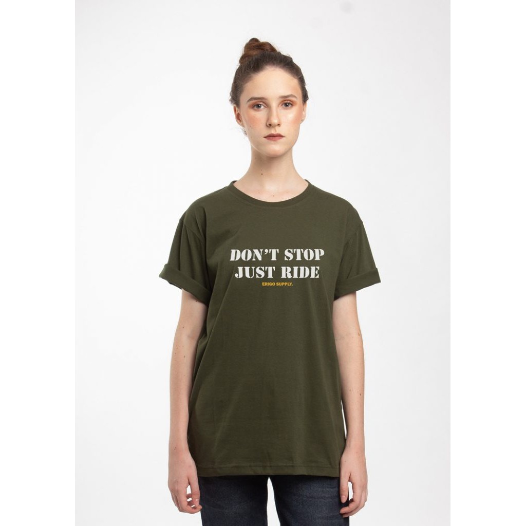 

Erigo T-Shirt Don't Stop Olive