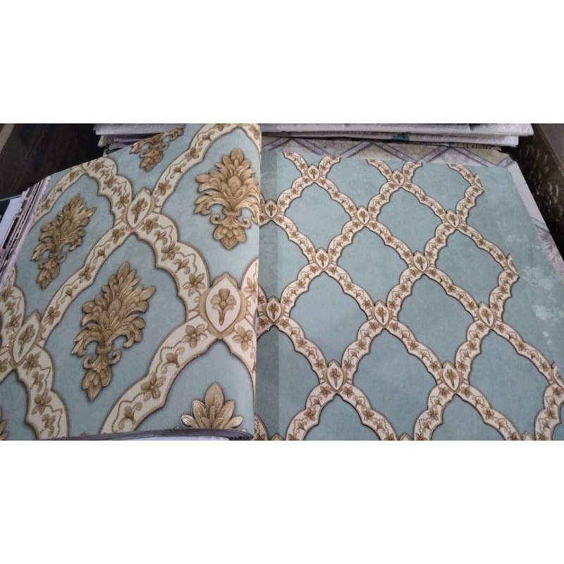 Wallpaper Dinding Vinyl Motif -