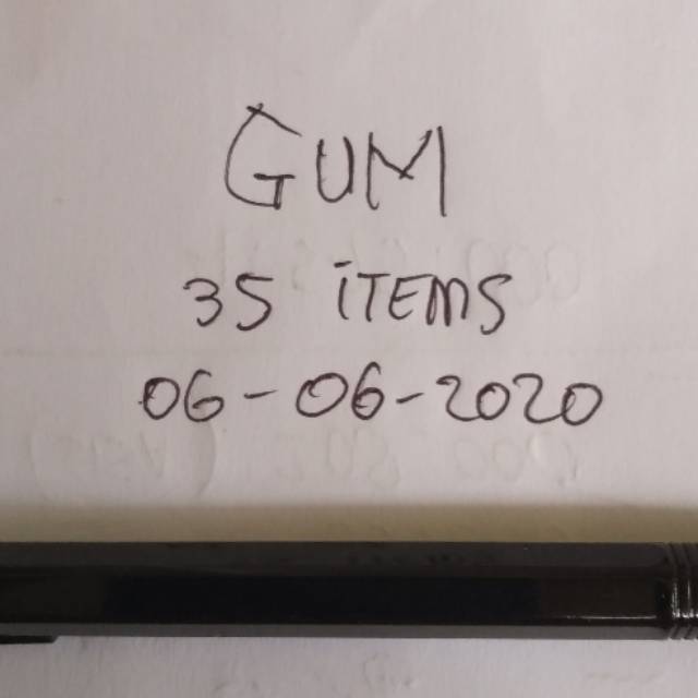 Gum 35 items 06062020