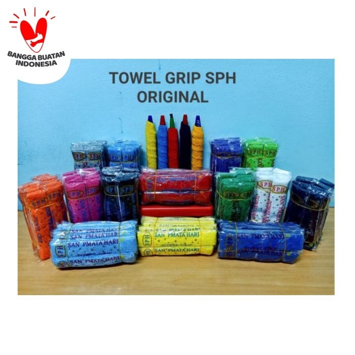 Grip raket badminton bulutangkis Grip handuk sph warna warni ORIGINAL - GROSIR