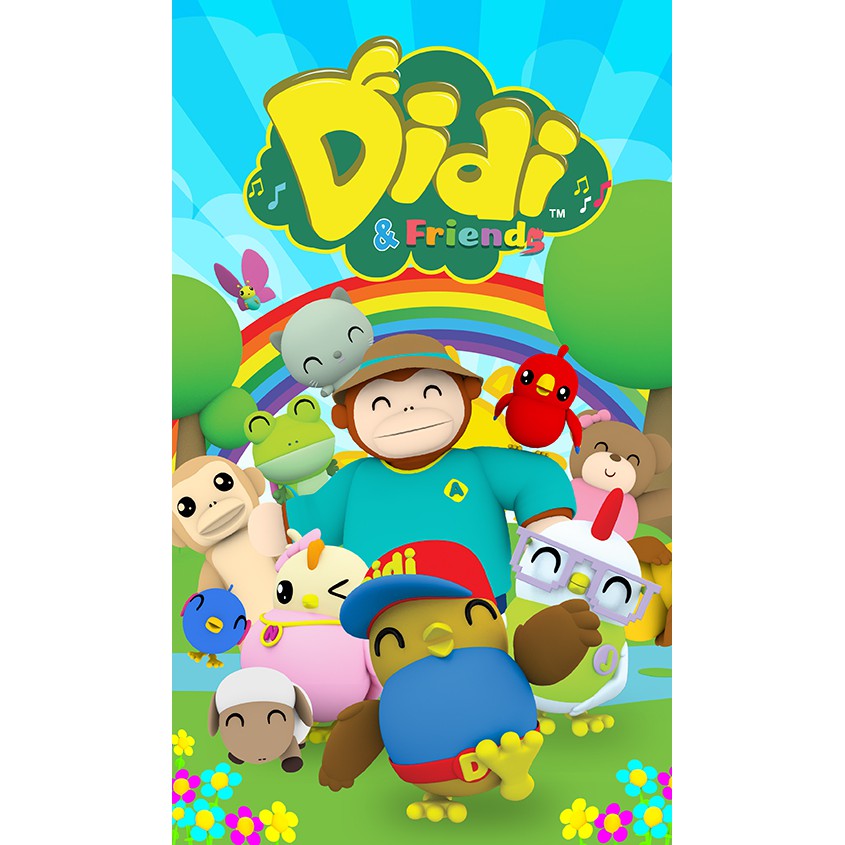 DVD Lagu Anak DIDI & FRIENDS Bhsa Indonesia & ENGLISH