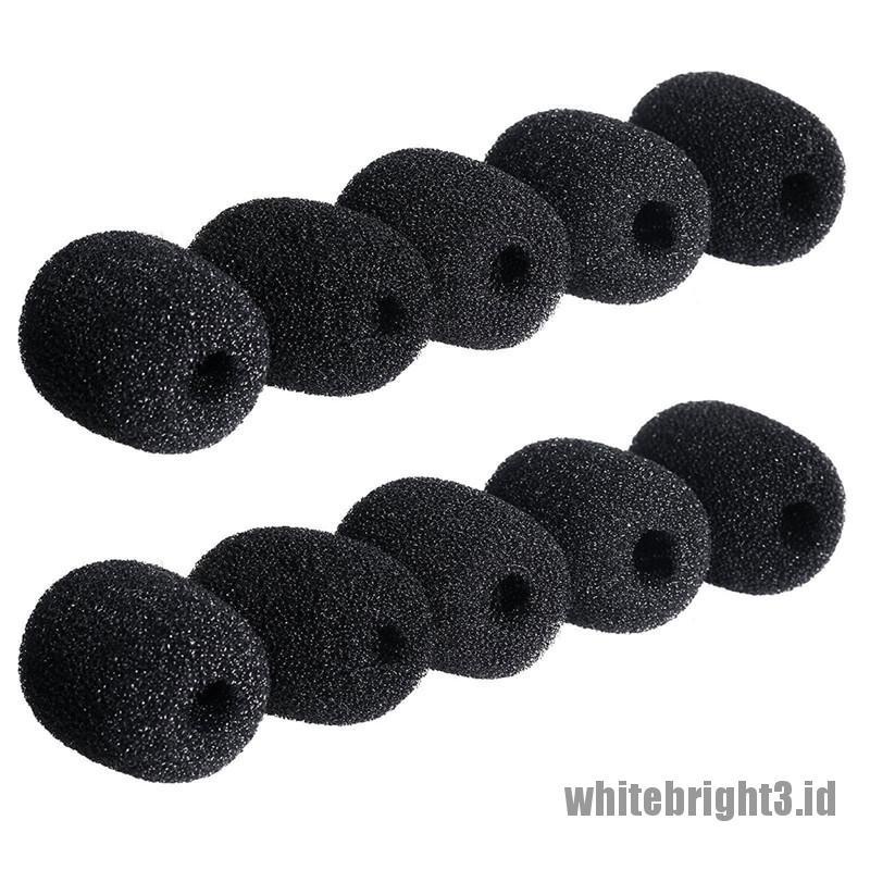 &lt; White3 &gt; 5PCS Busa Cover Holder Mic